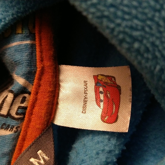 6/$15 Size 12M Blue 43 Dinoco Superbird Disney Pixar car sweater - Picture 8 of 13